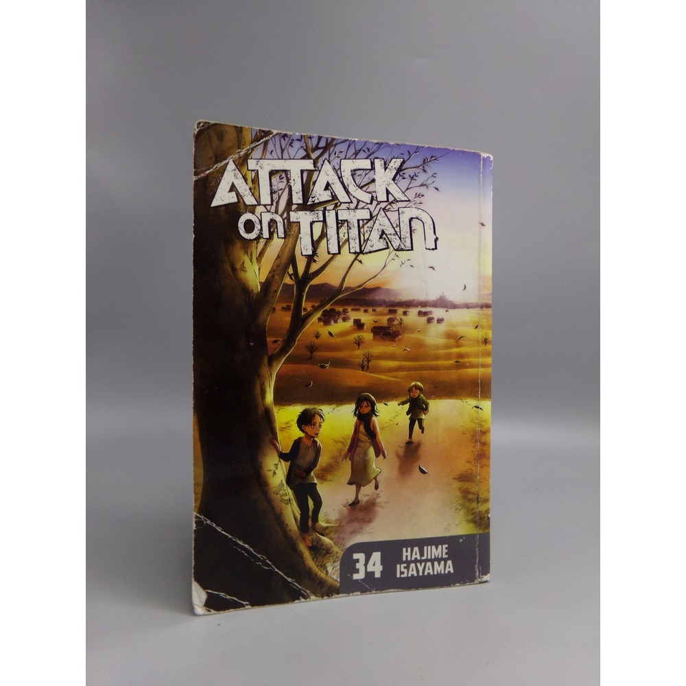 Attack‎ on Titan Manga Volume 34 by Hajime Isayama English Paperback